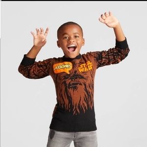 Star Wars Chewbacca sweater top Boys XL 12 / 14